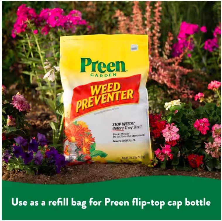 Preen Garden Weed Preventer, 31.3 lbs.