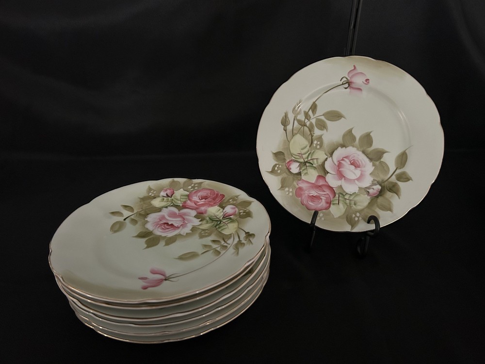 12-5 piece place setting Lefton China + accessories
