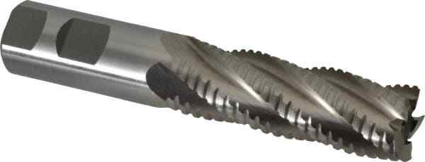 Value Collection 1" Diam 5-Flute 30° Cobalt Square Roughing & Finishing E...