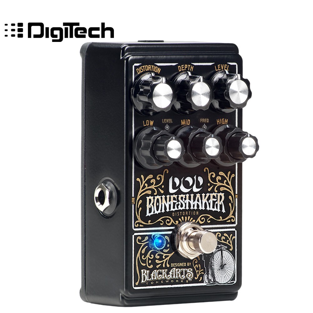 DigiTech DOD Boneshaker Distortion/Overdrive With 3-Band Parametric EQ