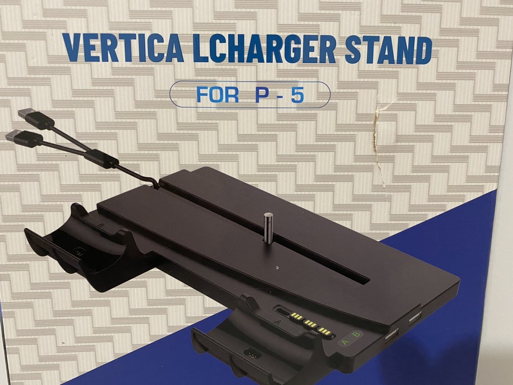 Charger Vertical Stand USB Hub For PS5 - 2 Controller Docks IPlay