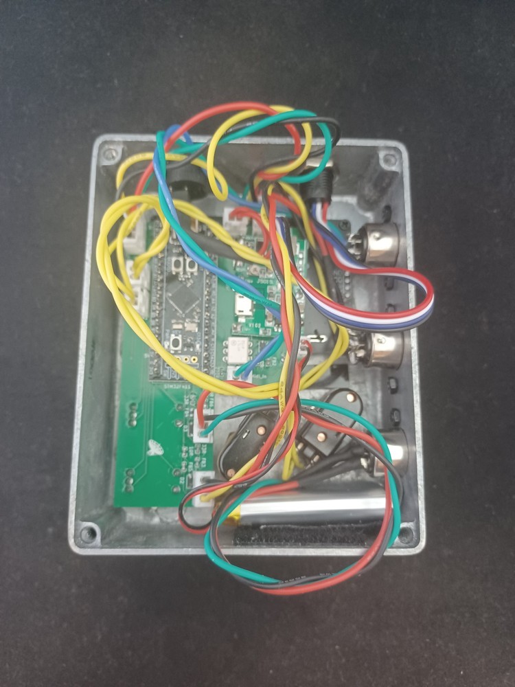 Romagnetics Midynamite - Multieffects MIDI pedal w. USB MIDI & Battery