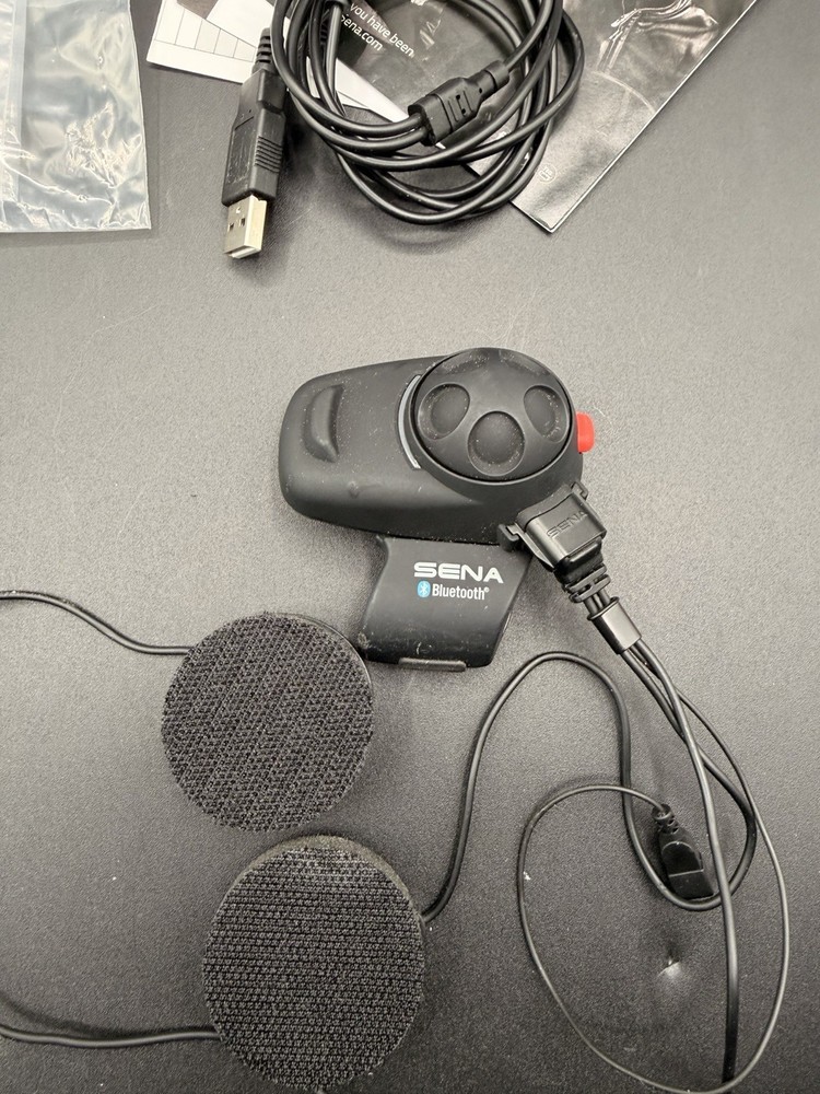 Sena SMH5 Dual Bluetooth Motorcycle Scooter Communication System READ