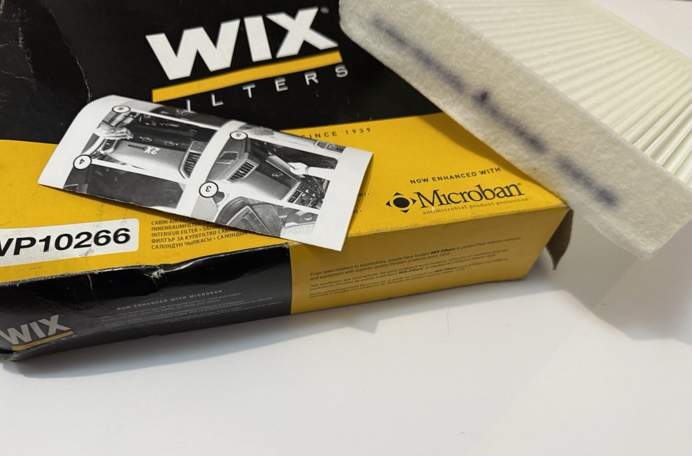 Wix Mann+Hummel Cabin Air Filter Part number WP10266 Replacement Filter