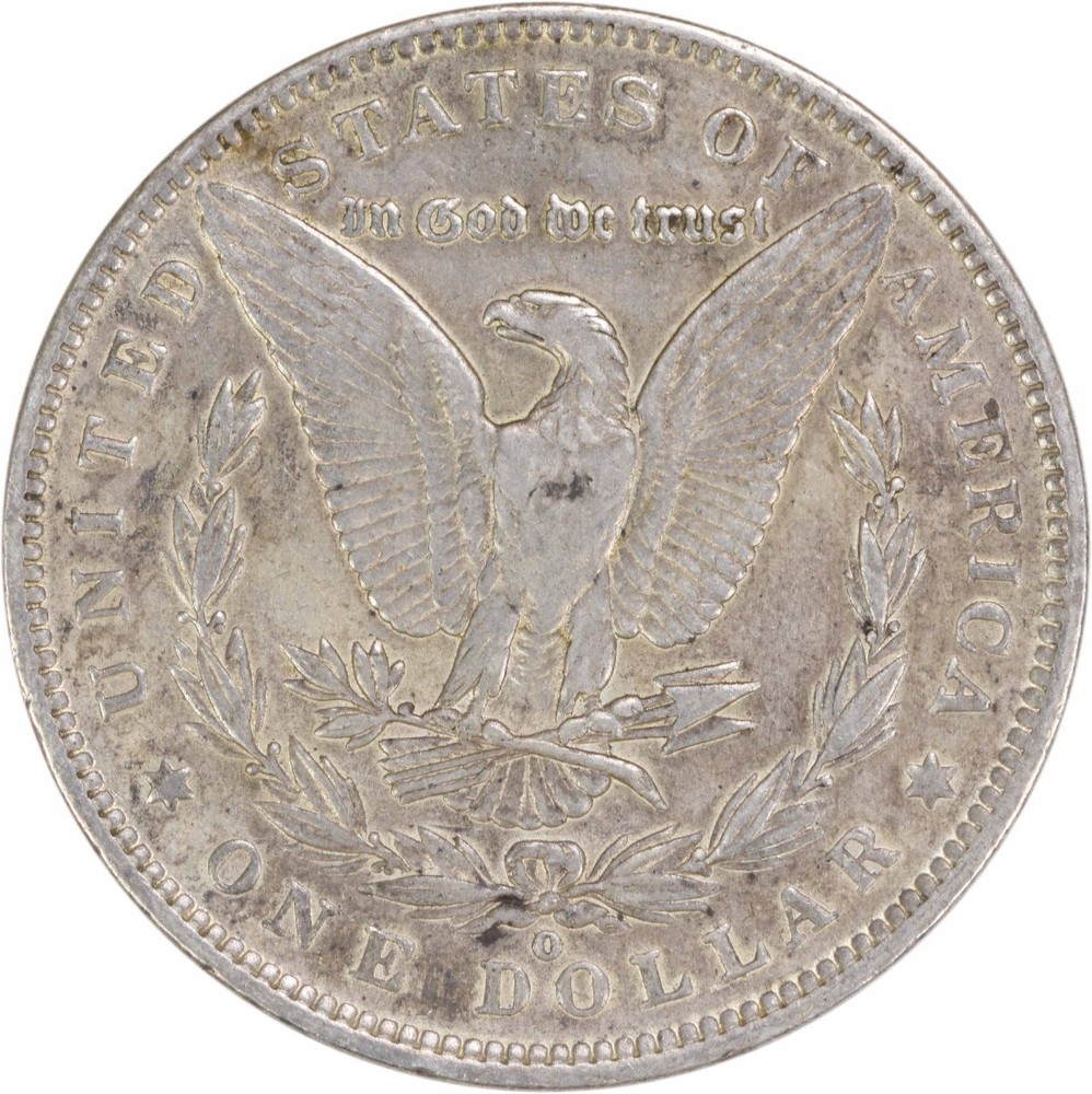 1889-O Morgan Silver Dollar EF Uncertified #458