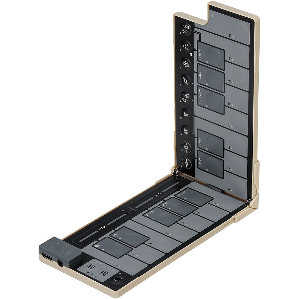 KORG nanoKEY Fold - Foldable MIDI keyboard Sand Beige