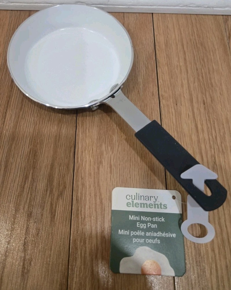 Culinary Elements MinibEgg Pan 4.75” Non-Stick Ceramic Coated New