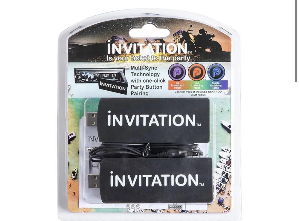 Bazooka Invitation USB Wireless adapters Audio System Unlimited Pairing 250ft