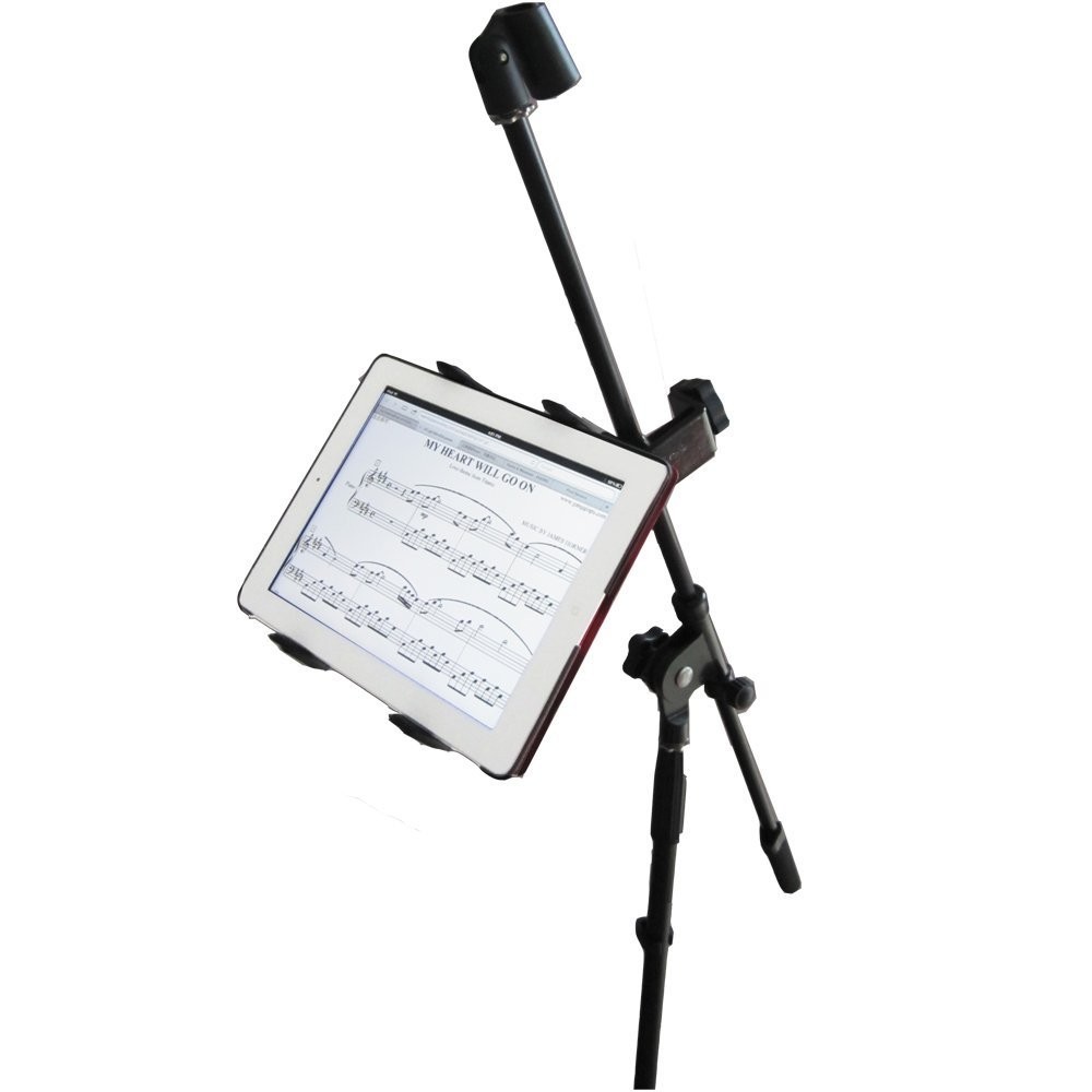 ChargerCity Surface Pro Book 7-13" TABLET Music Mic Microphone Stand Pole Mount