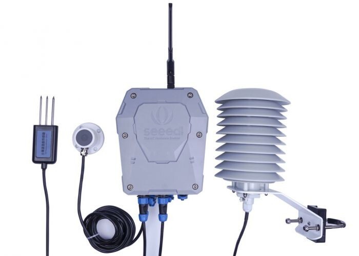 SenseCAP Sensor Hub 4G RS485 Data Logger, IP66, Rechargeable - EU Version