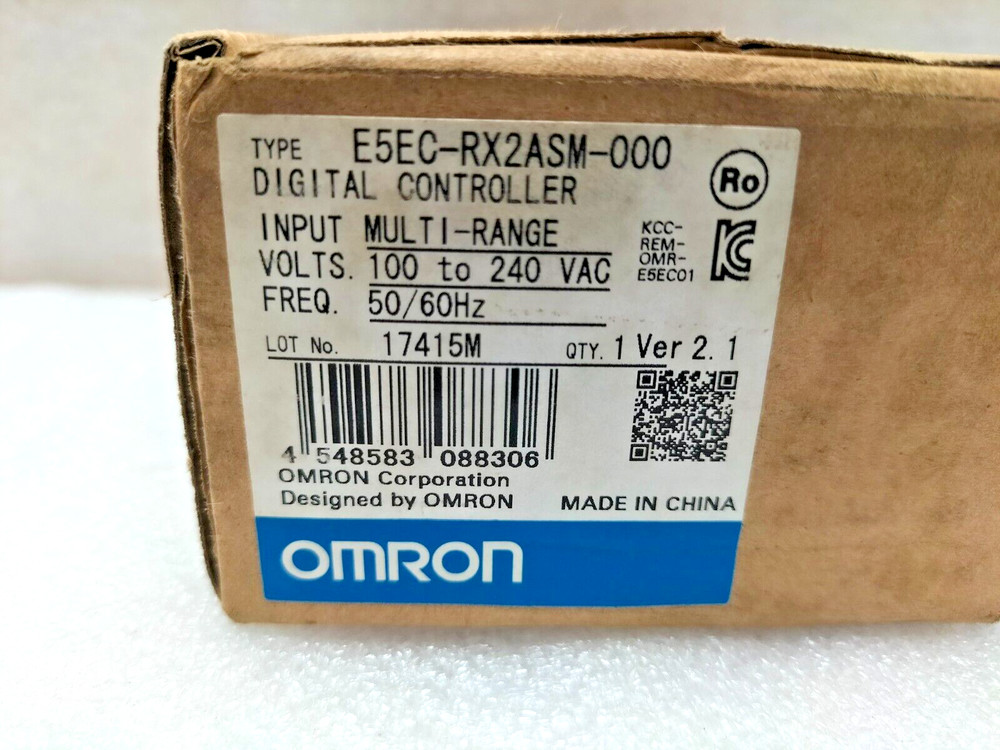 OMRON E5EC-RX2ASM-000 DIGITAL TEMPERATURE CONTROLLER