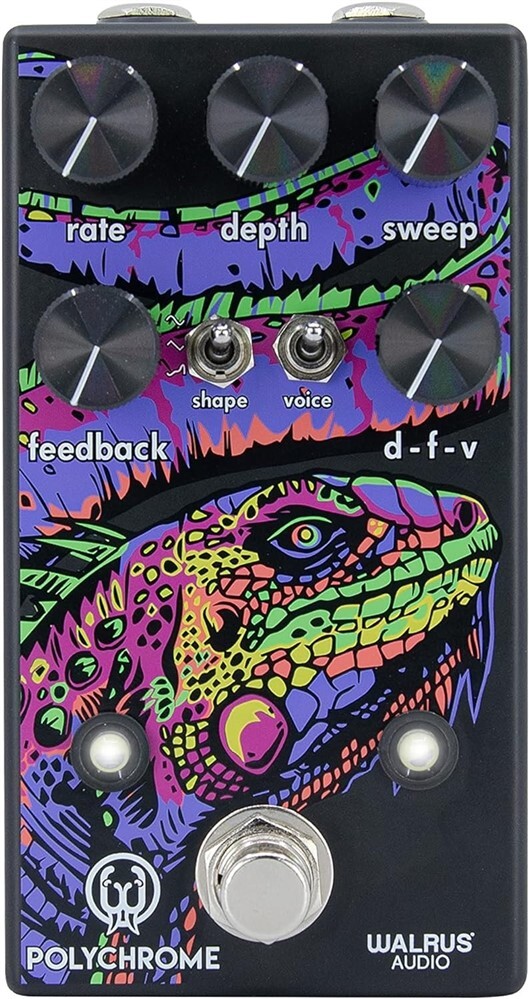 NEW - Walrus Audio Polychrome Flanger Pedal