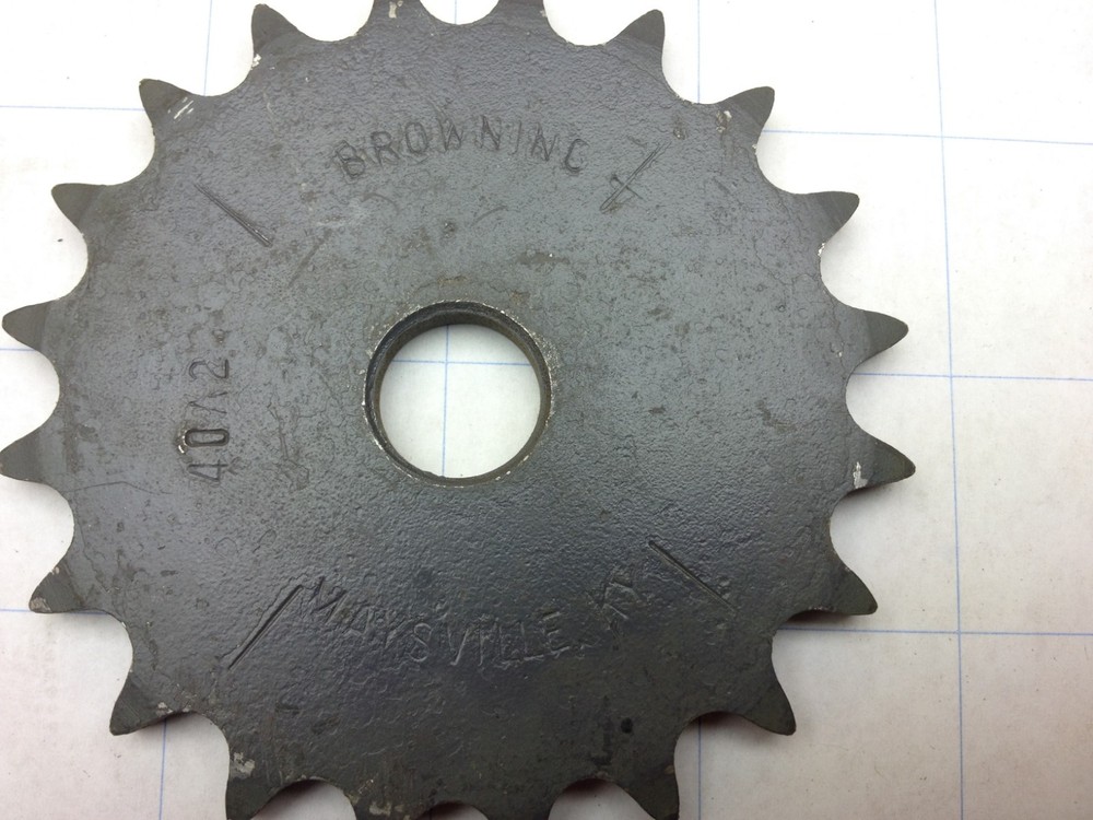Browning # 40A20 Sprocket (#40 Single, 20 Teeth)