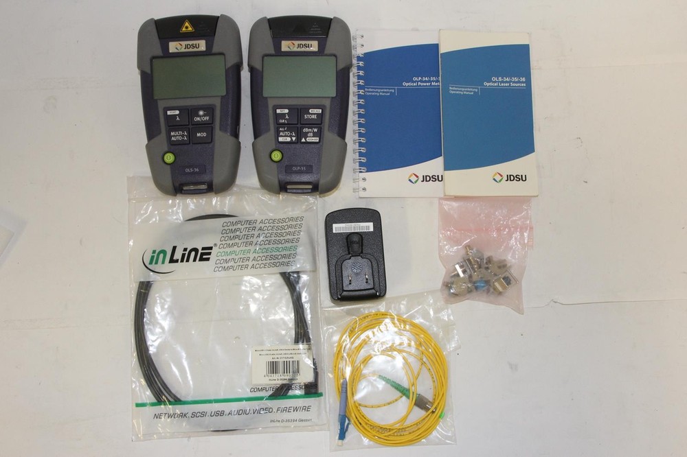 JDSU OMK-36 Quad Wavelength Optical Test Kit