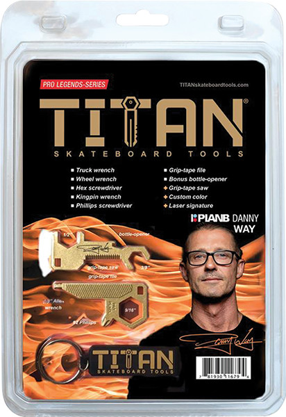 TITAN SKATE TOOL DANNY WAY GOLD
