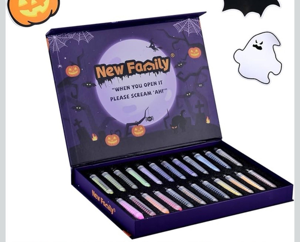 Halloween Chalk Set 24 Colors.