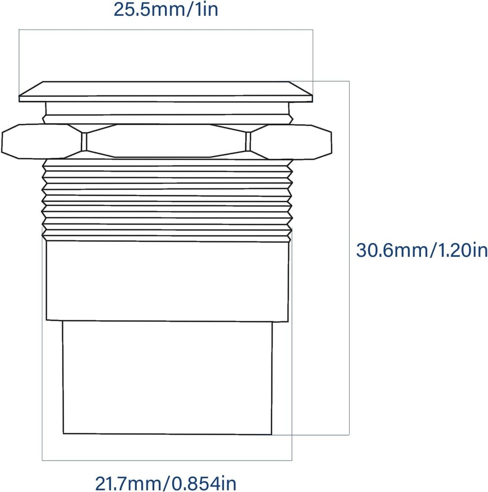 Danfetsoy USB 3.0 Panel Mount Adapter, D-Type Solderless Grey