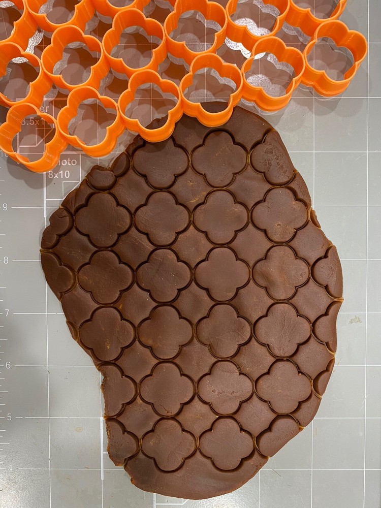 36x1” quatrefoil shape Multicutter ( 6”x6” )