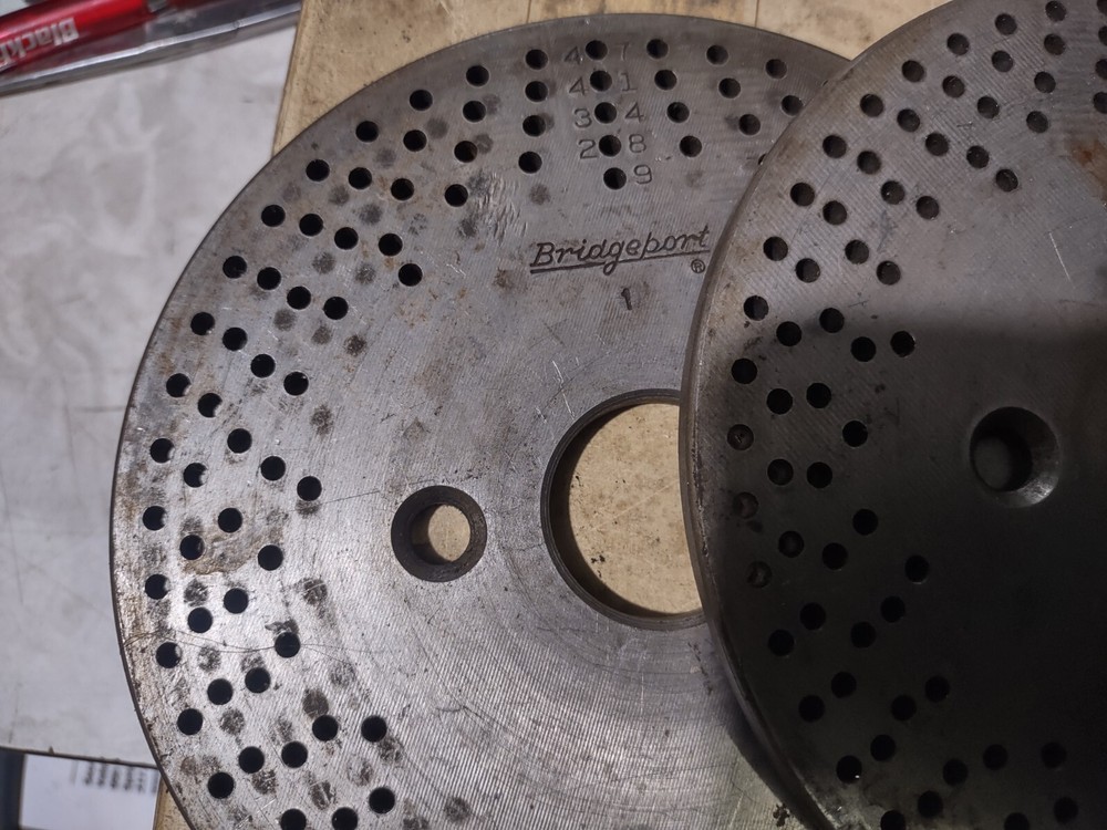 Bridgeport INDEXING PLATE DIVIDING HEAD