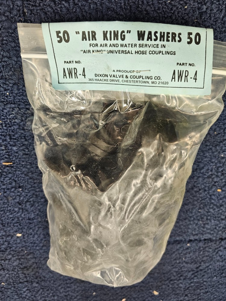 (QTY 50) Dixon Replacement Washers AWR4-"Air King"