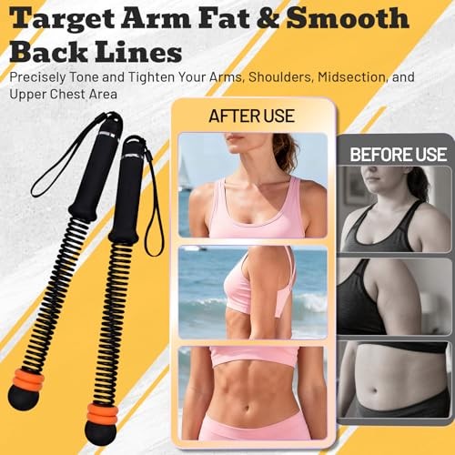 Ropeless Battle Ropes with Adjustable Weights, Easy-to-Carry Silent Black