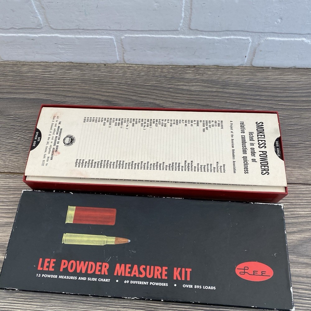 Vintage 1966 LEE Powder Measure Kit for Reloading