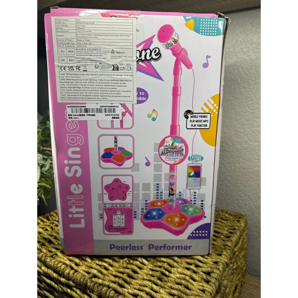 Star Microphone with Stand
