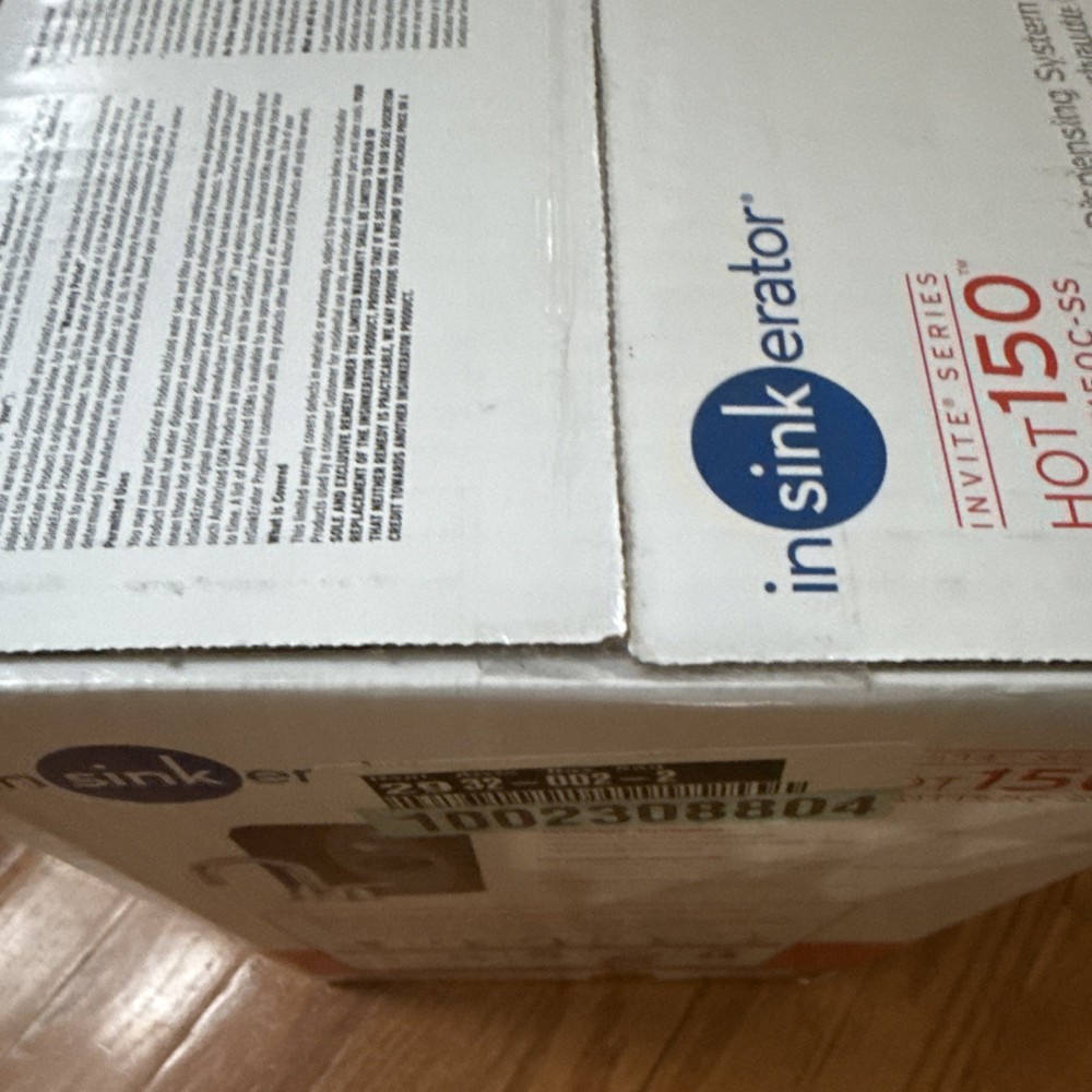 InSinkErator® Invite HOT150 Instant Hot Water Dispenser System H-HOT150C-SS