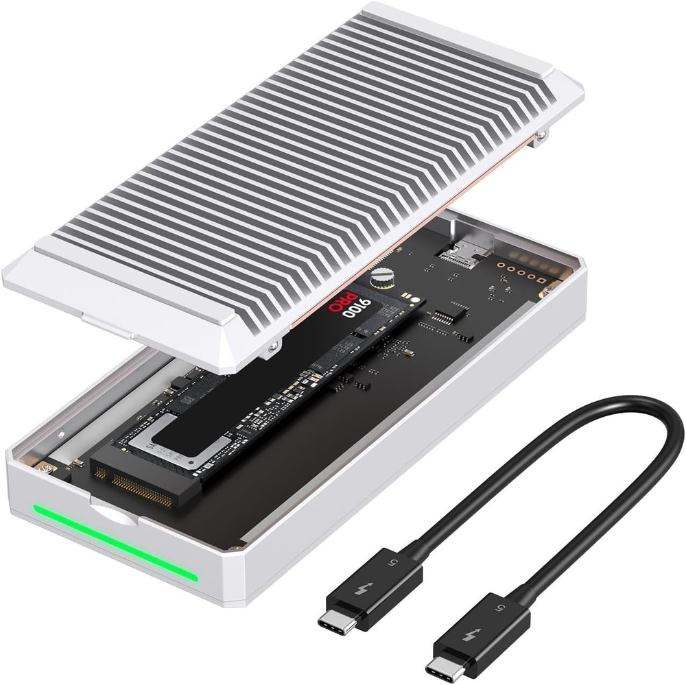 external SSD enclosure 80gbps USB4 thunderbolt 5