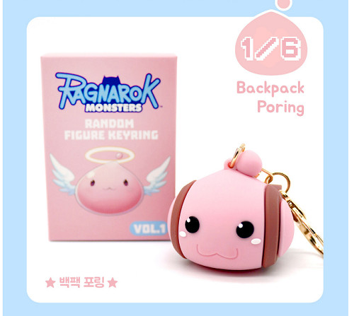 Ragnarok Monsters Keychain vol.1 -Random