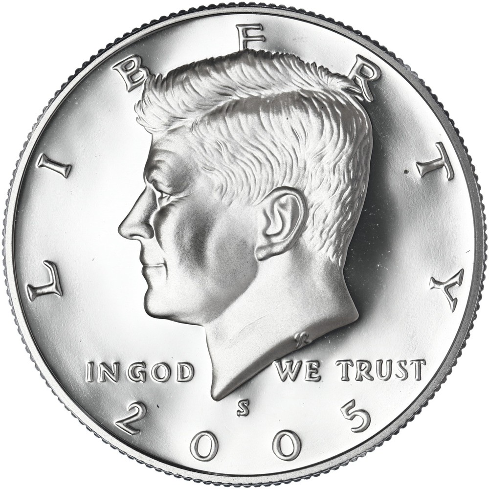 2005 S Kennedy Half Dollar Gem DCam Proof CN-Clad