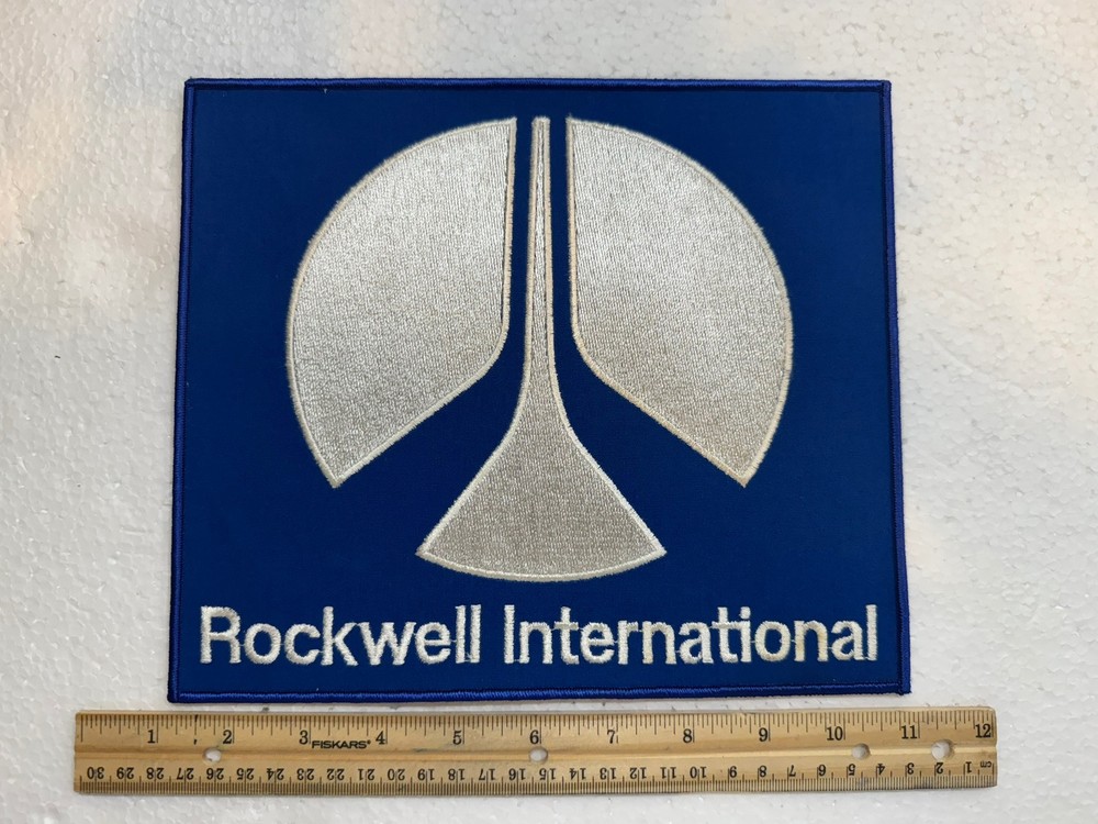 Vintage- Large Rockwell International Patch