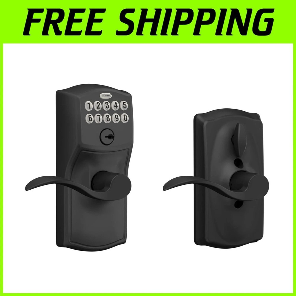 Keyless Entry Flex-Lock, Matte Black Finish