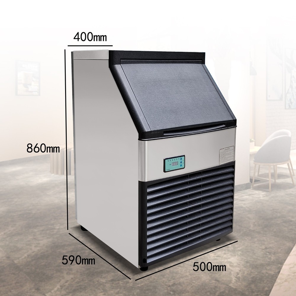 Kolice Commercial Automatic Ice Making Machine Ice Cube Maker-132 LBS/Day