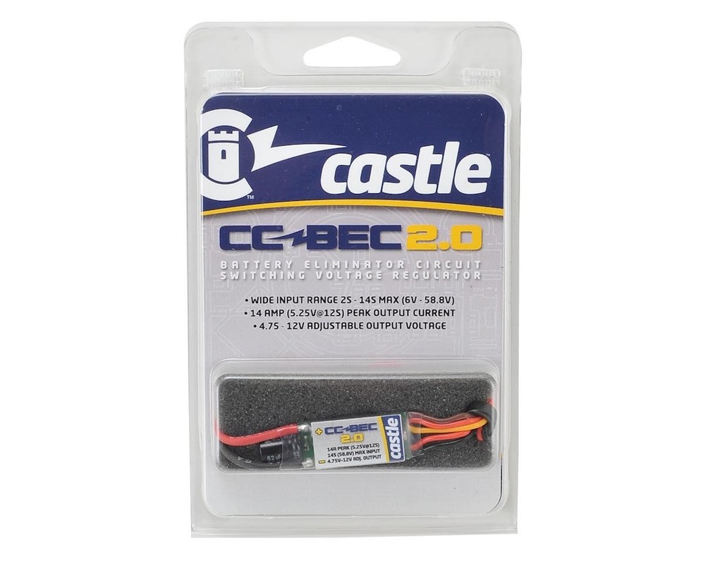 Castle Creations CC BEC 2.0, 14A Max Output Voltage Regulator