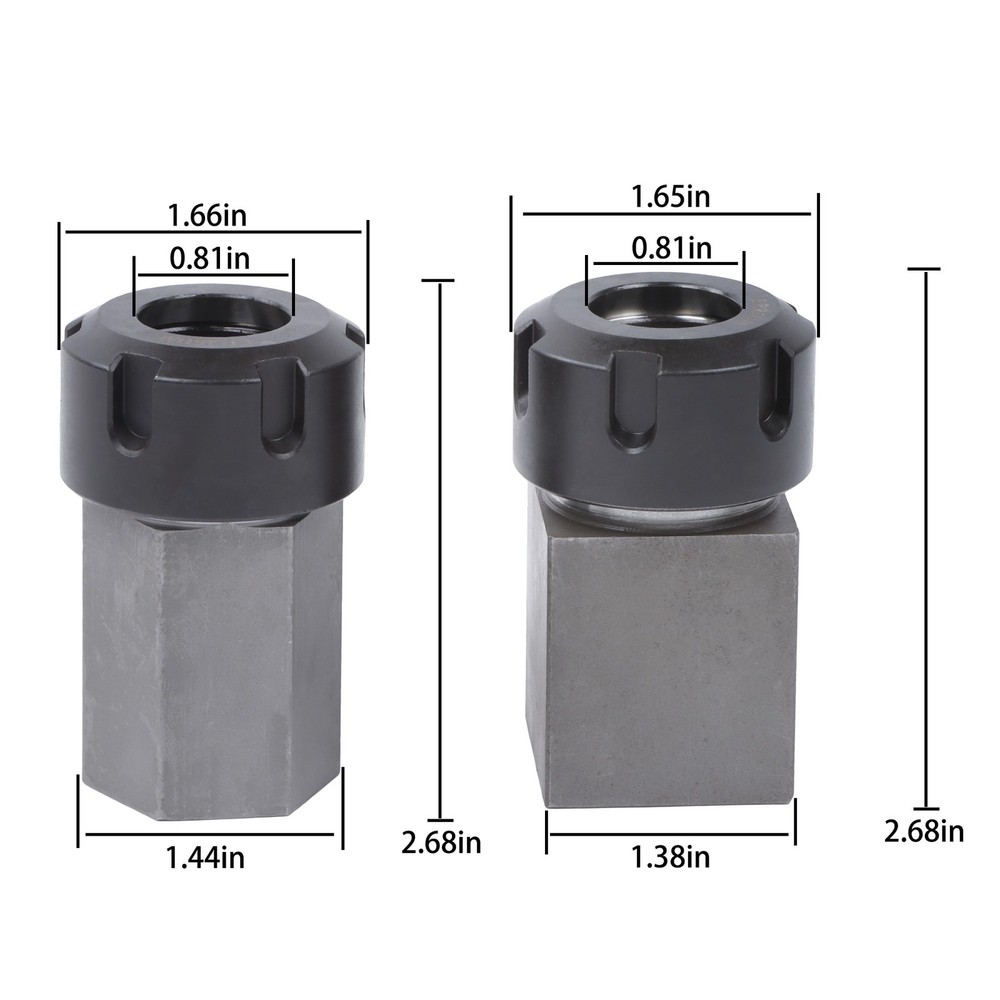 ER-25 Hex Square Collet Block Set for Milling Machine Tooling