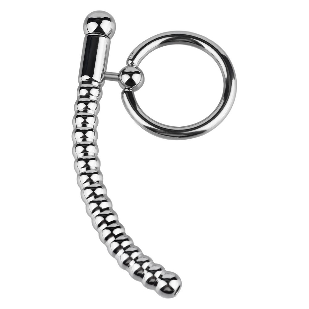 Piercing Penis Plug Urethral Sounding Dilator Solid Penis Stretcher Enhance Men