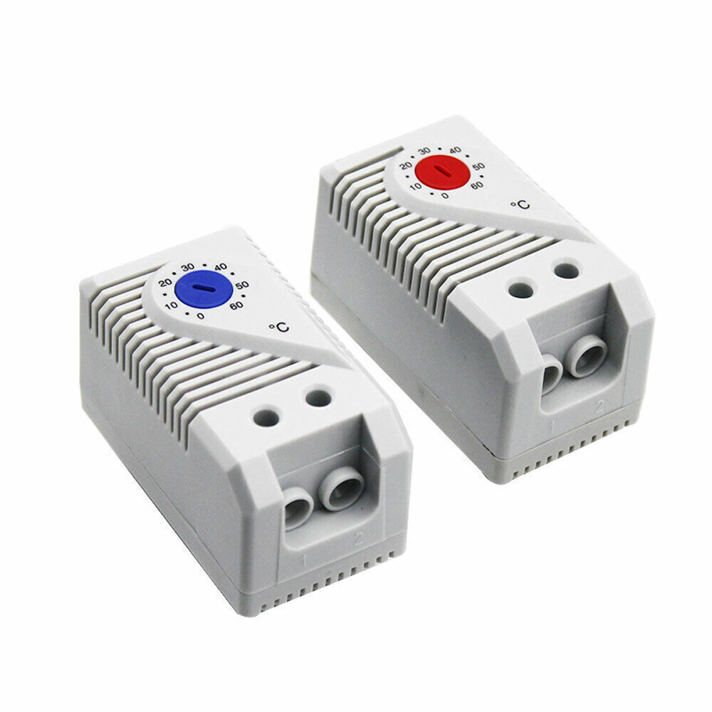 0-60℃ Adjustable Compact Mechanical Thermostat Temperature Controller Switch New