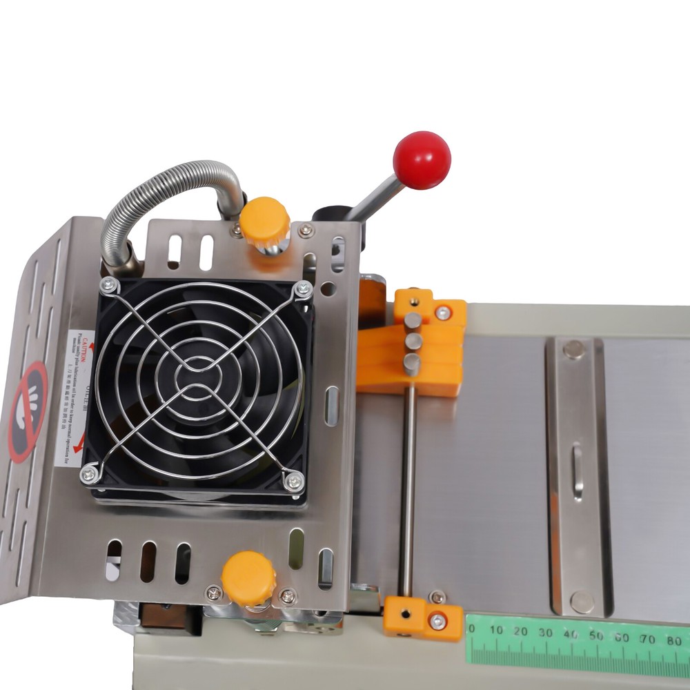 Automatic Webbing Cutting Machine Hot & Cold Tape Cutter for Elastic Band 280W