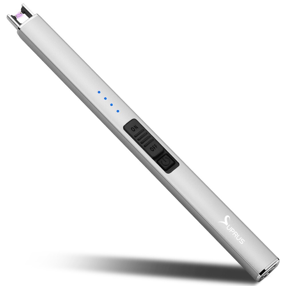 SUPRUS Electric Lighter Arc Windproof Flameless USB Rechargeable Lighter