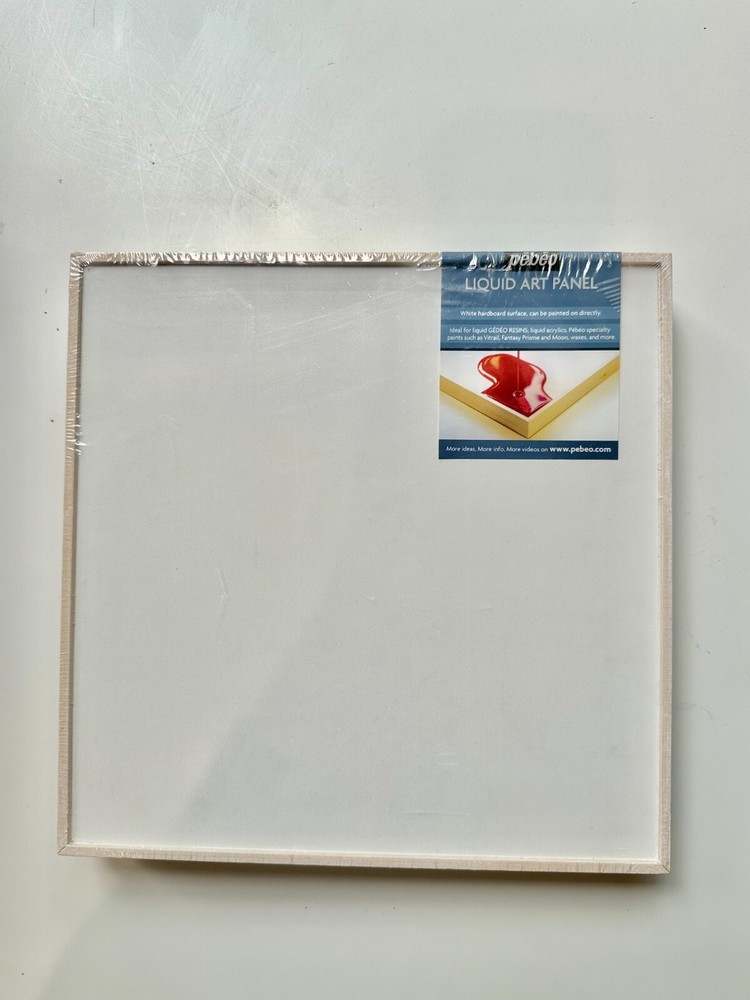 Pebeo Liquid Art Panel - 10" x 10"