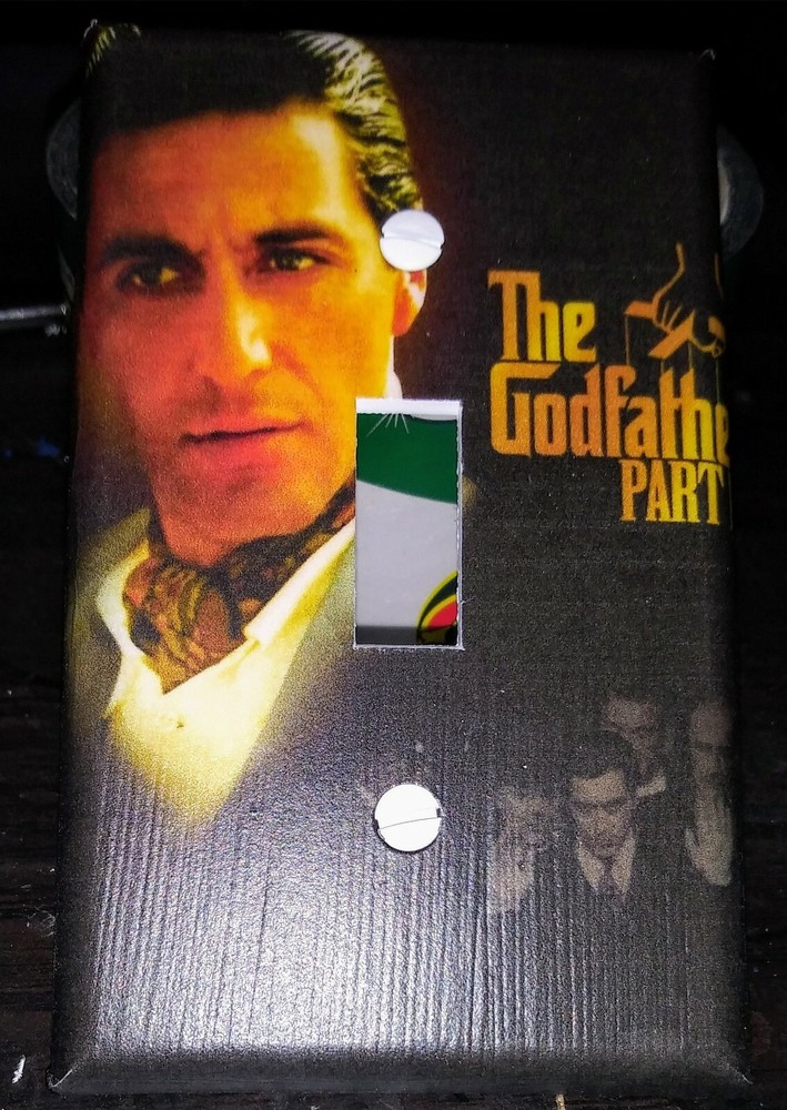 Custom Handmade The Godfather II Single Toggle Light Switch Cover