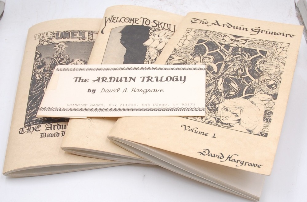 The Arduin Trilogy w/Wrapper David Hargrave  Self Pub