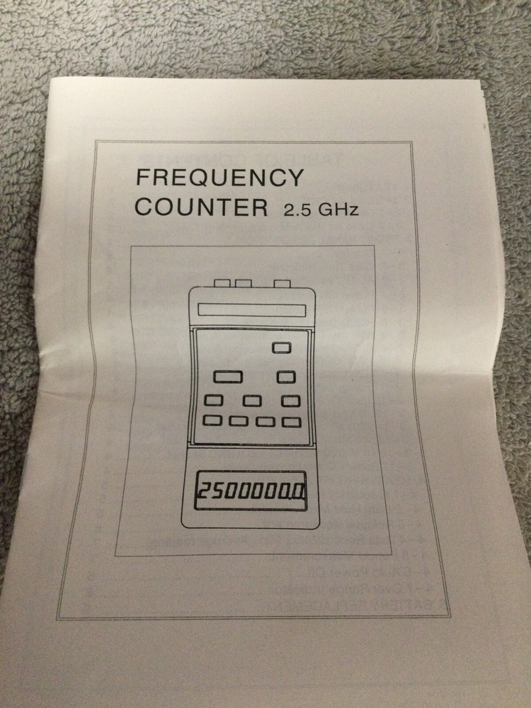 Extech Instruments 381235 Frequency Counter 2.5 GHz