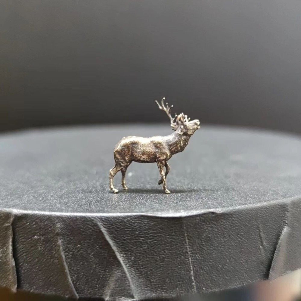 copper bonsai suiseki micro landscape decoration deer
