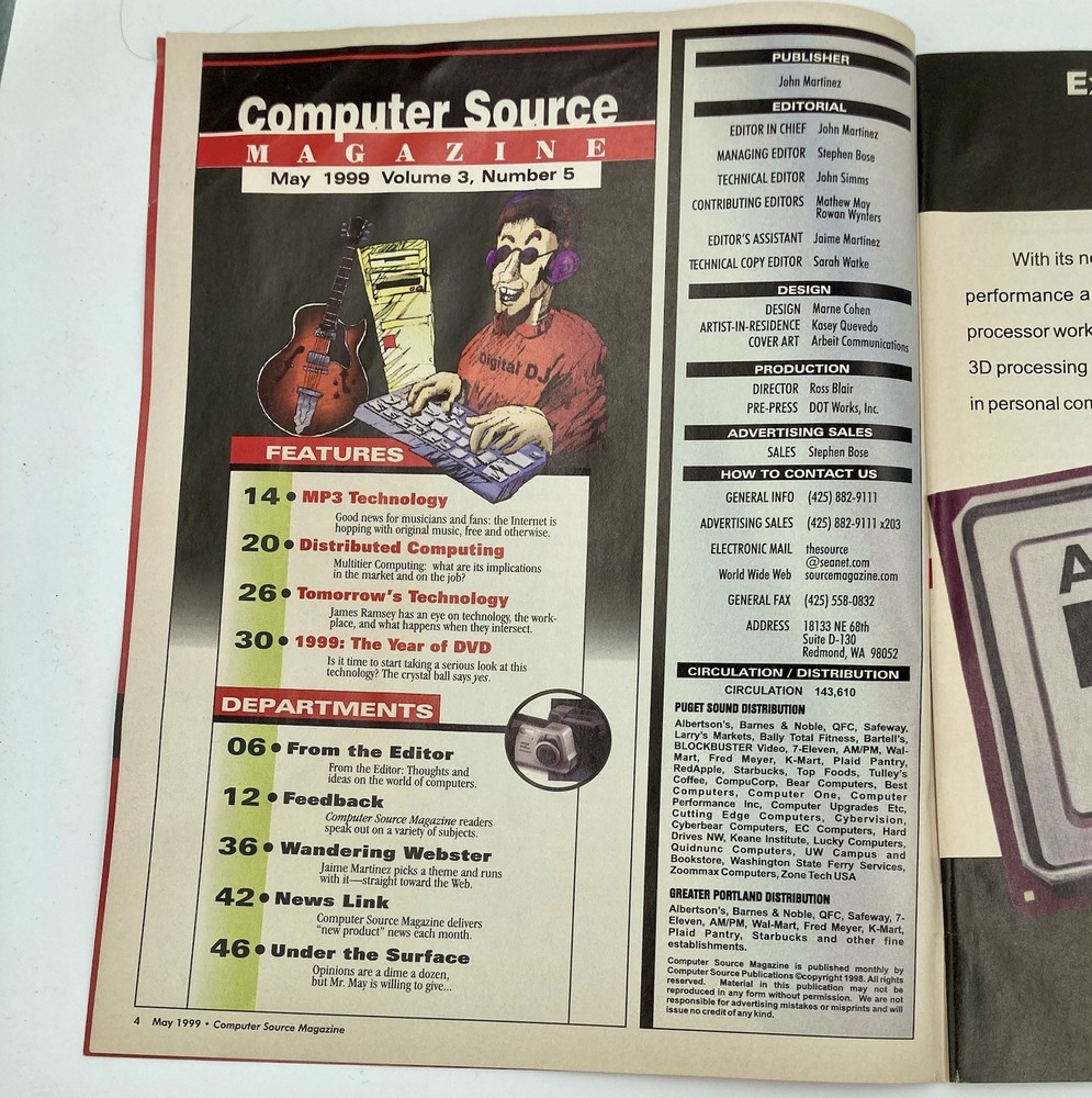 Vtg Lot Computer Magazines: PC Computing, COMPUTE! etc 1980s-90s, Advertisements