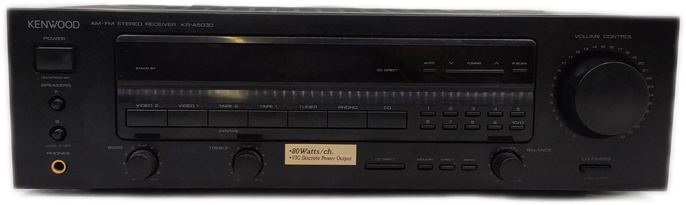 Kenwood KR-A5030 Stereo Receiver Audio Component