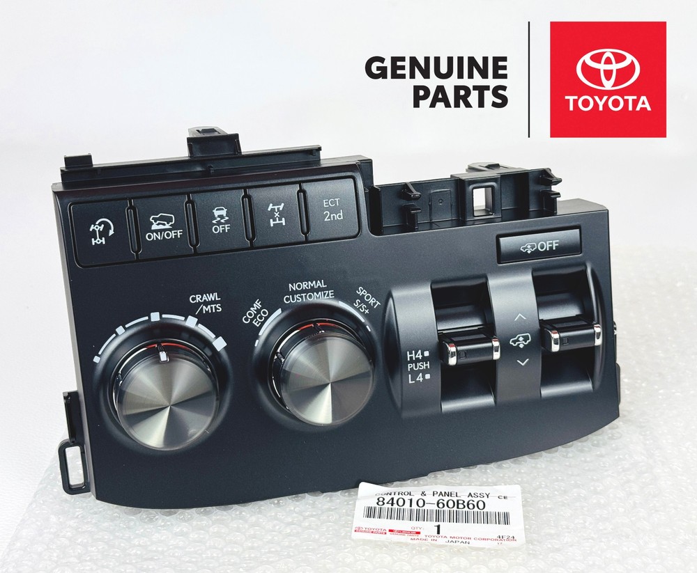 84010-60B60 Lexus LX570 2016-2021 OEM Genuine Control Panel Integration Switch