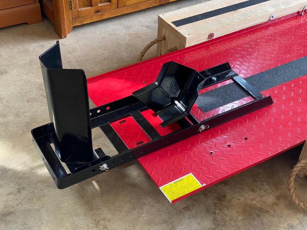 1800 lb. Capacity Motorcycle Stand/Wheel Chock
