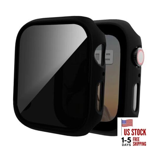 Hard PC Privacy Case with [Anti-Privacy Protection] Screen 45mm Black+Black